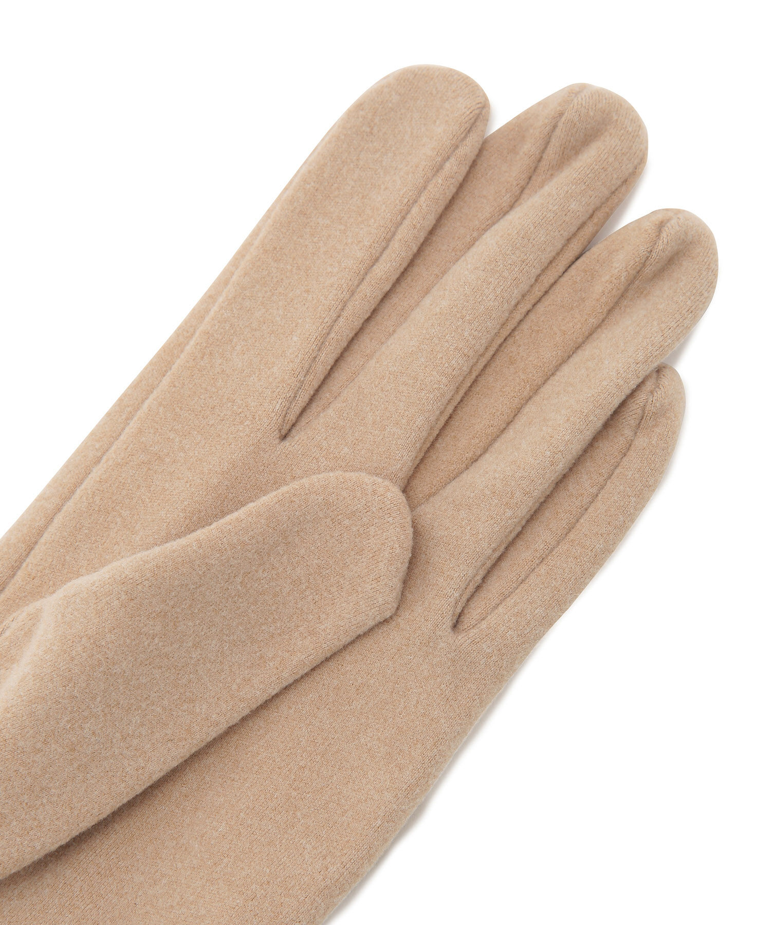 ROPE PICNIC PASSAGE「パイピングツイードリボングローブ」|手袋|