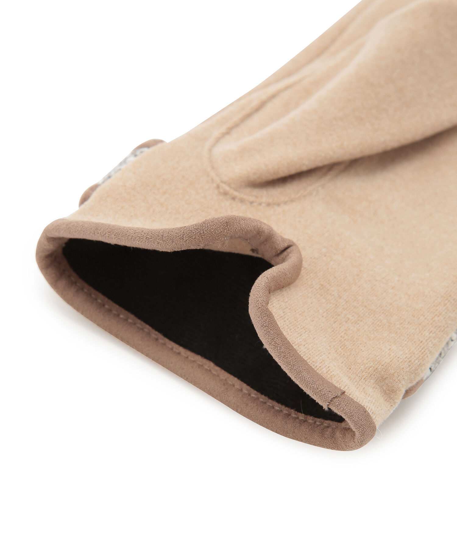 ROPE PICNIC PASSAGE「パイピングツイードリボングローブ」|手袋|