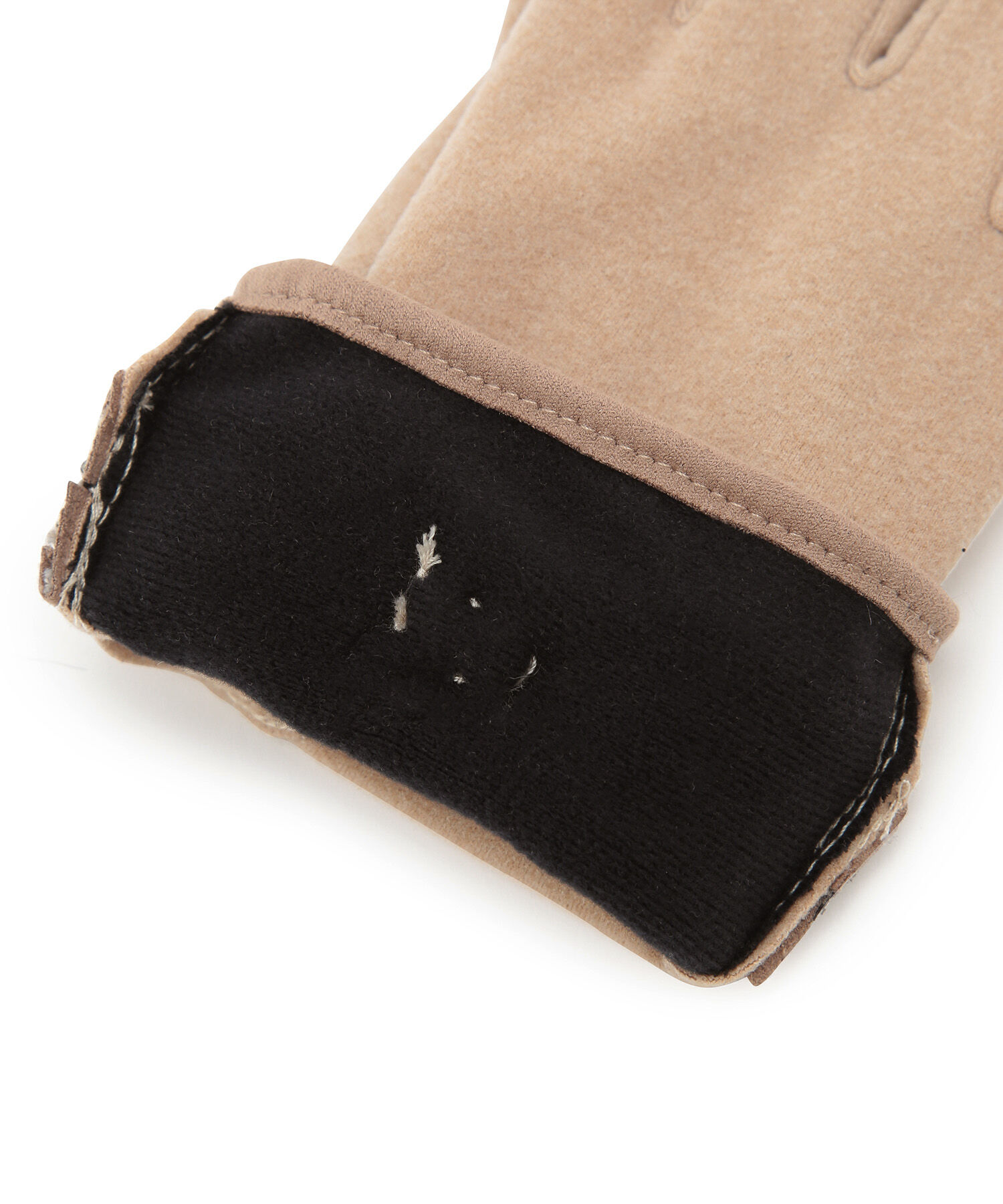 ROPE PICNIC PASSAGE「パイピングツイードリボングローブ」|手袋|