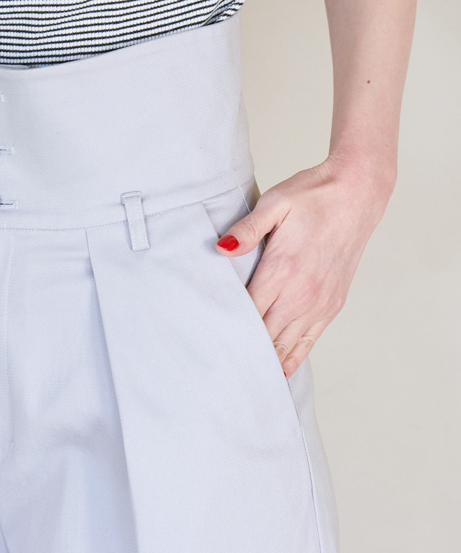 Rope&rsquo;Picnic「防汚加工/タックワイドパンツ」|その他|