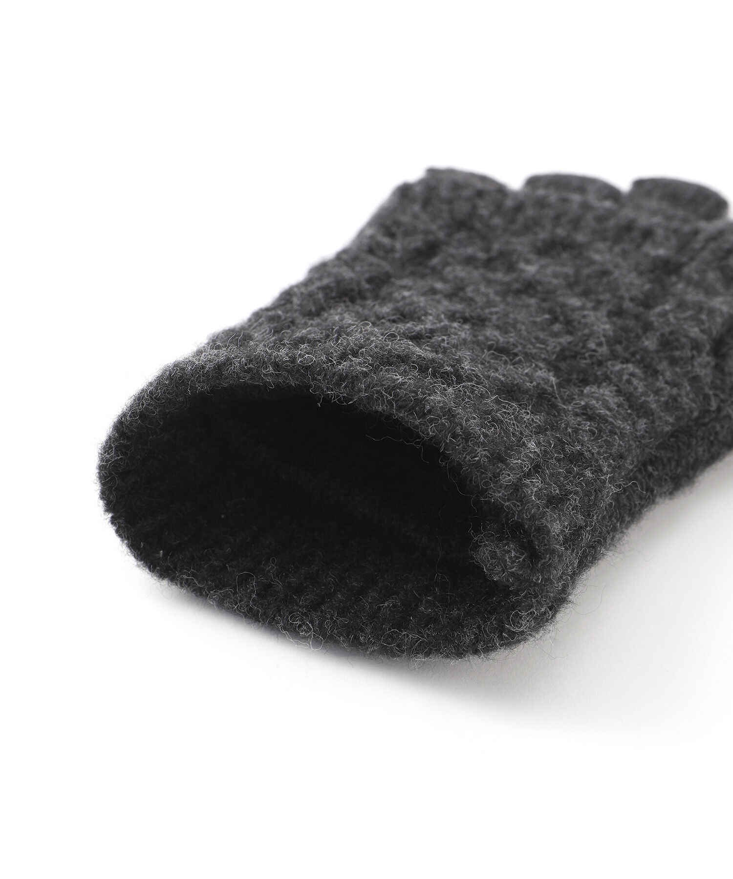 ROPE PICNIC PASSAGE「3WAY/ケーブル編み&times;リブ編みニットグローブ」|手袋|