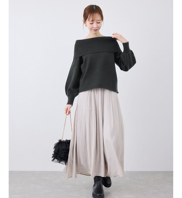 Rope&rsquo;Picnic「【emur/エミュール】オフショルダーニット」|ニット・セーター|