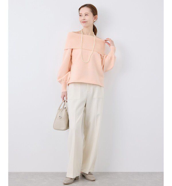 Rope&rsquo;Picnic「【emur/エミュール】オフショルダーニット」|ニット・セーター|