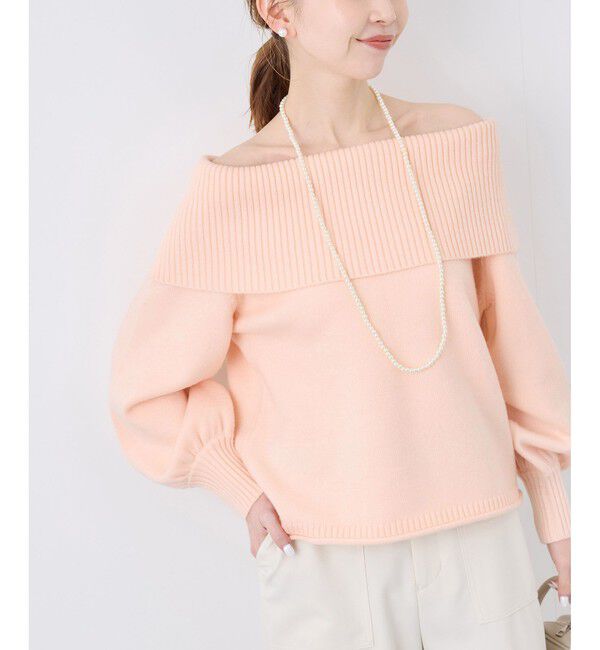 Rope&rsquo;Picnic「【emur/エミュール】オフショルダーニット」|ニット・セーター|