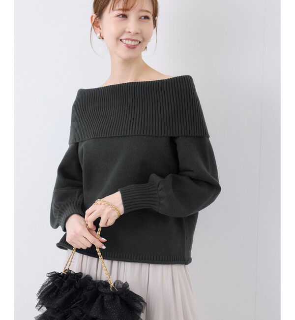 Rope&rsquo;Picnic「【emur/エミュール】オフショルダーニット」|ニット・セーター|