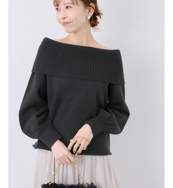 Rope&rsquo;Picnic「【emur/エミュール】オフショルダーニット」|ニット・セーター|