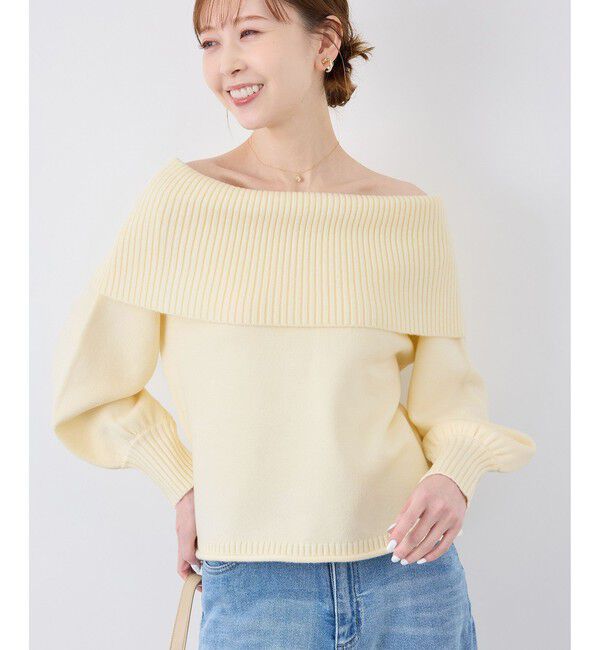 Rope&rsquo;Picnic「【emur/エミュール】オフショルダーニット」|ニット・セーター|