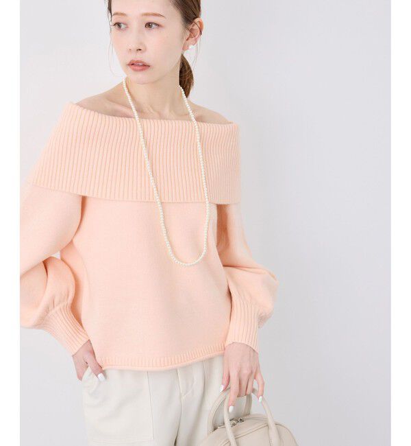 Rope&rsquo;Picnic「【emur/エミュール】オフショルダーニット」|ニット・セーター|