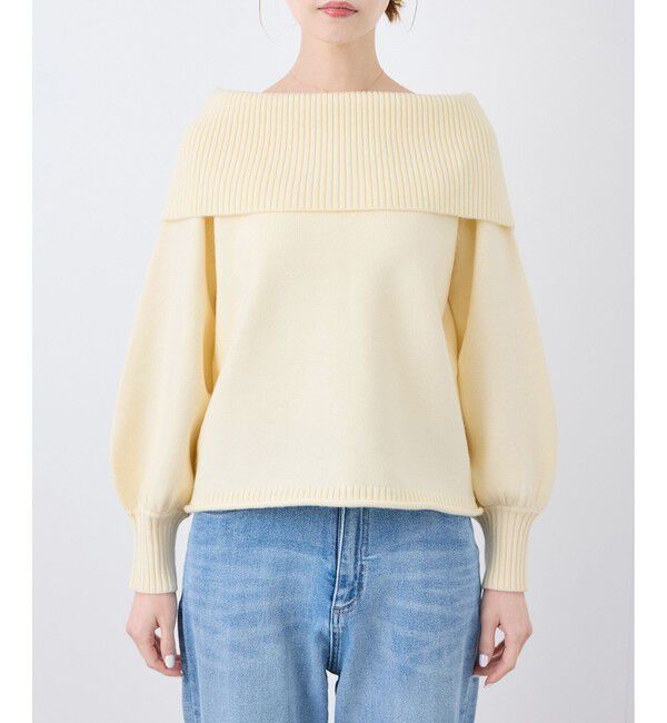 Rope&rsquo;Picnic「【emur/エミュール】オフショルダーニット」|ニット・セーター|