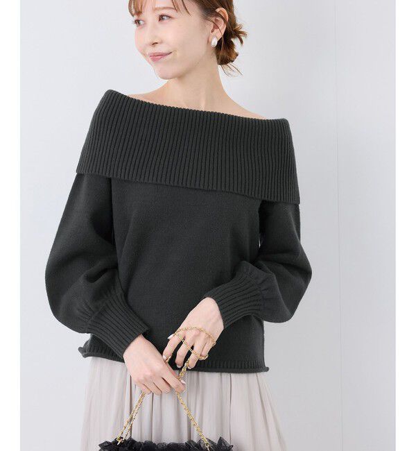 Rope&rsquo;Picnic「【emur/エミュール】オフショルダーニット」|ニット・セーター|
