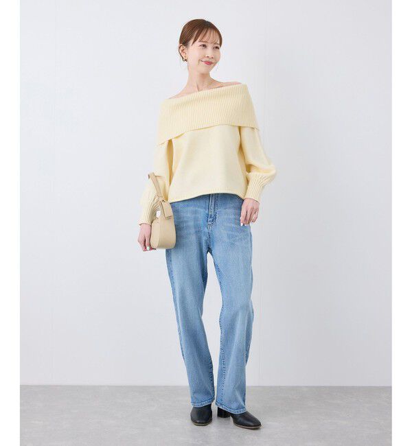 Rope&rsquo;Picnic「【emur/エミュール】オフショルダーニット」|ニット・セーター|