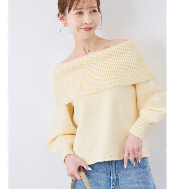 Rope&rsquo;Picnic「【emur/エミュール】オフショルダーニット」|ニット・セーター|