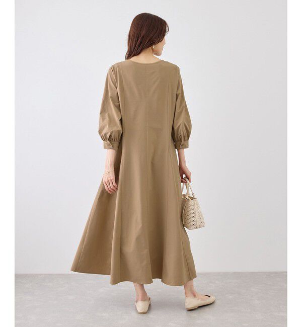 Rope&rsquo;Picnic「7分袖リラックスワンピース」|ワンピース|