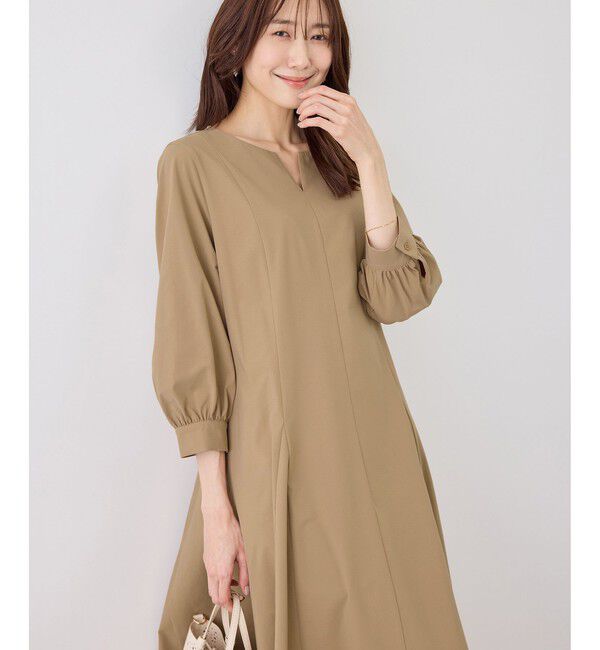 Rope&rsquo;Picnic「7分袖リラックスワンピース」|ワンピース|
