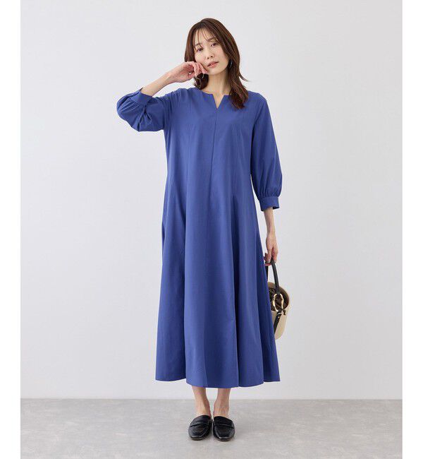 Rope&rsquo;Picnic「7分袖リラックスワンピース」|ワンピース|