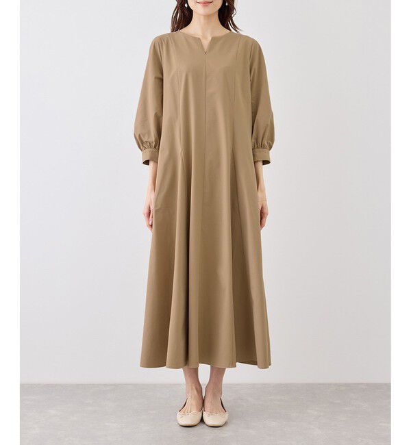 Rope&rsquo;Picnic「7分袖リラックスワンピース」|ワンピース|