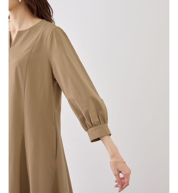 Rope&rsquo;Picnic「7分袖リラックスワンピース」|ワンピース|