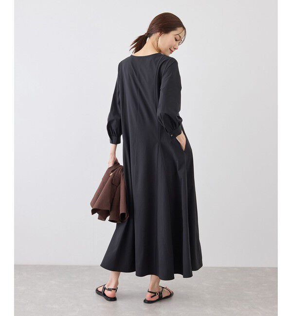 Rope&rsquo;Picnic「7分袖リラックスワンピース」|ワンピース|