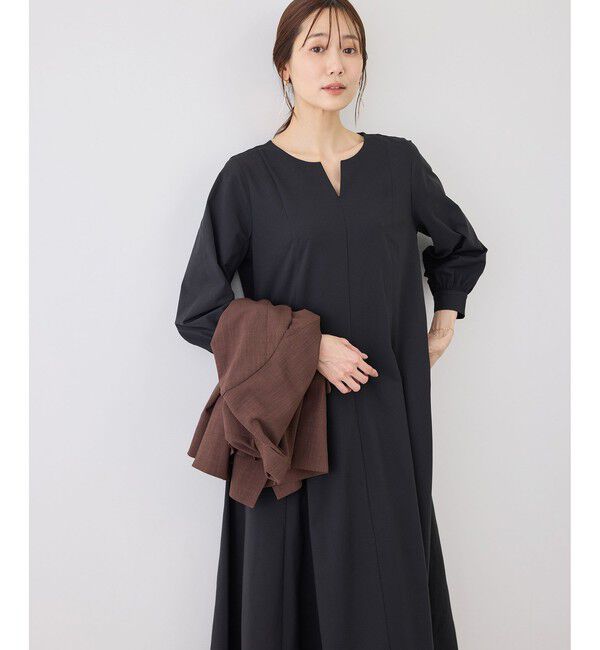 Rope&rsquo;Picnic「7分袖リラックスワンピース」|ワンピース|