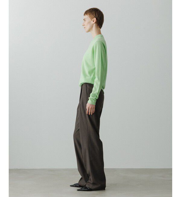 ADAM ET ROPE'「【EMOELLE】ベルテッドスラックス」|スラックス|