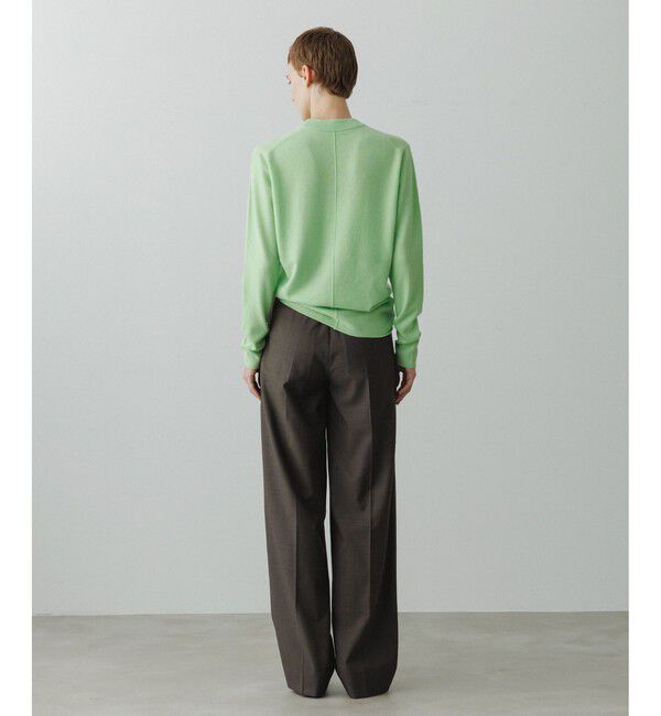 ADAM ET ROPE'「【EMOELLE】ベルテッドスラックス」|スラックス|