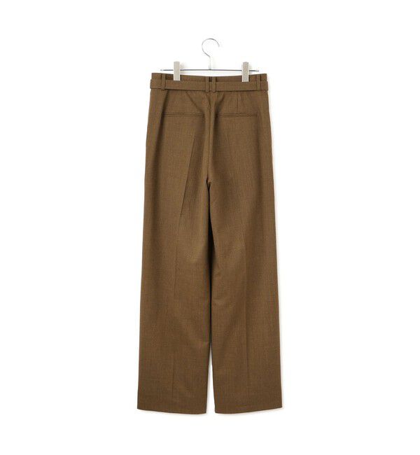 ADAM ET ROPE'「【EMOELLE】ベルテッドスラックス」|スラックス|