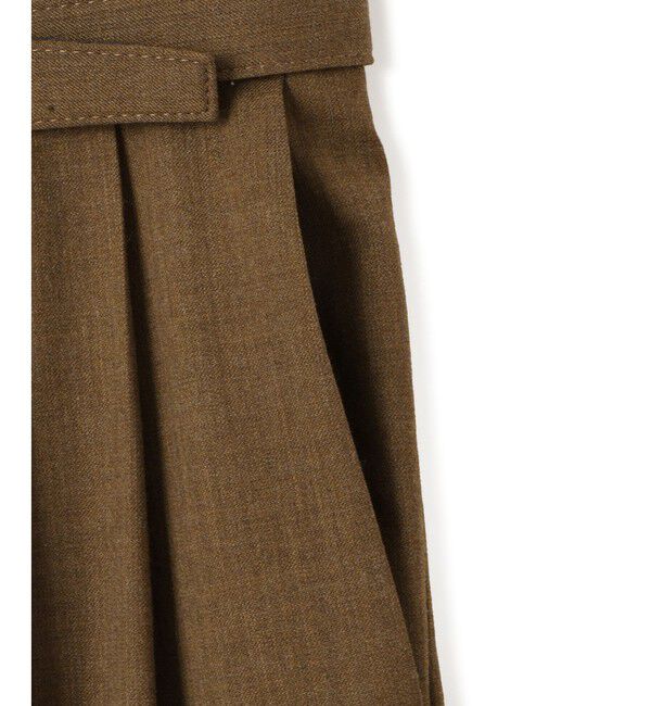 ADAM ET ROPE'「【EMOELLE】ベルテッドスラックス」|スラックス|