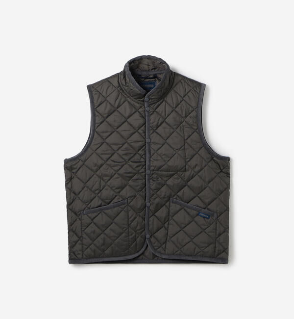  「LAVENHAM | 〈別注〉 スタンドカラー キルティングベスト MEN」|ダウンベスト・ベスト|