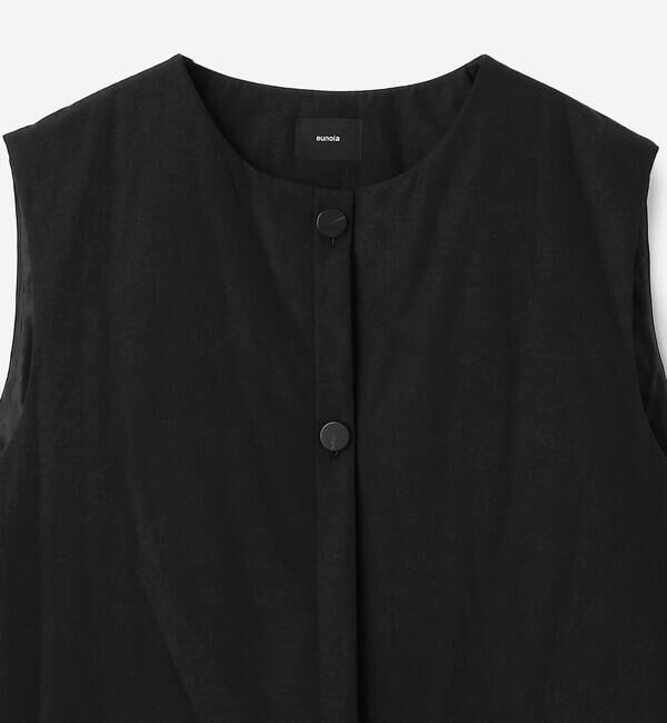  「eunoia | 中綿 ロングベスト WOMEN」|その他|