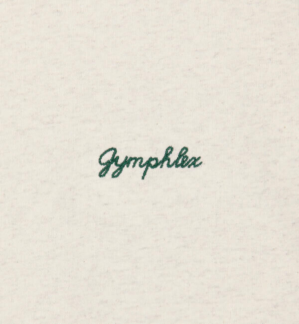 GYMPHLEX「Gymphlex | コットンジャージー クルーネック長袖Tシャツ WOMEN」|Tシャツ・カットソー|