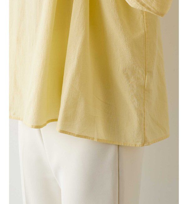  「製品染めボウブラウス」|シャツ・ブラウス|