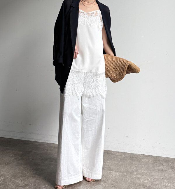  「レースキャミチュニック」|シャツ・ブラウス|