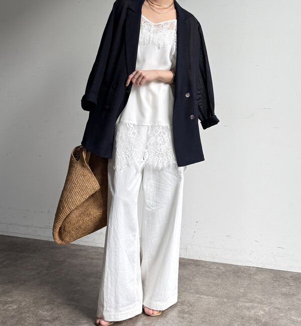  「レースキャミチュニック」|シャツ・ブラウス|