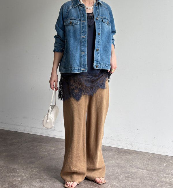  「レースキャミチュニック」|シャツ・ブラウス|