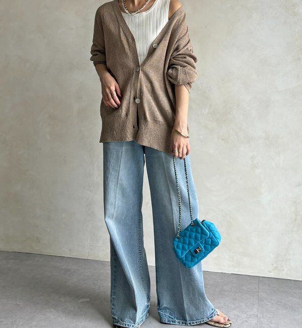  「ヘンリーネック前後2WAYニットタンク」|ニット・セーター|