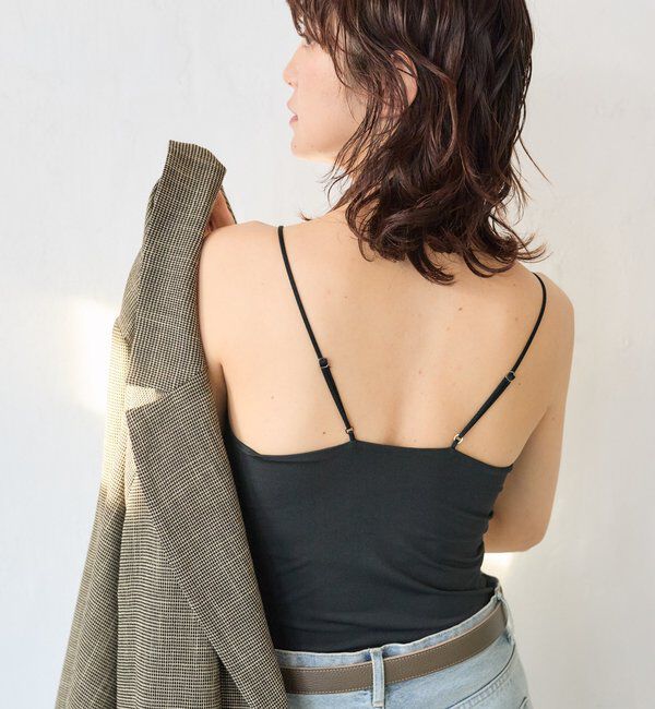  「【MYSELFbyRD（マイセルフバイリヴドロワ）】Vネックキャミソール」|キャミソール|