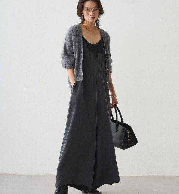  「レースサテンキャミオールインワン」|ワンピース|