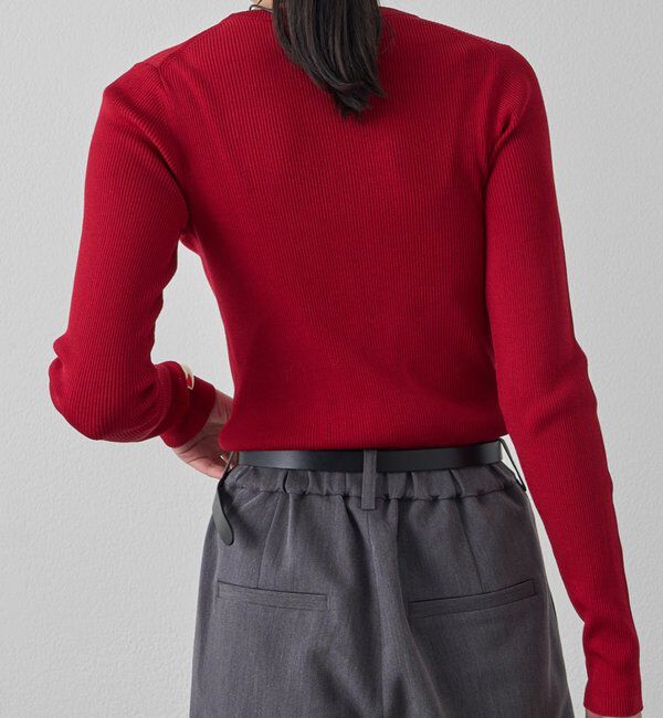  「BASICクルーニット」|ニット・セーター|