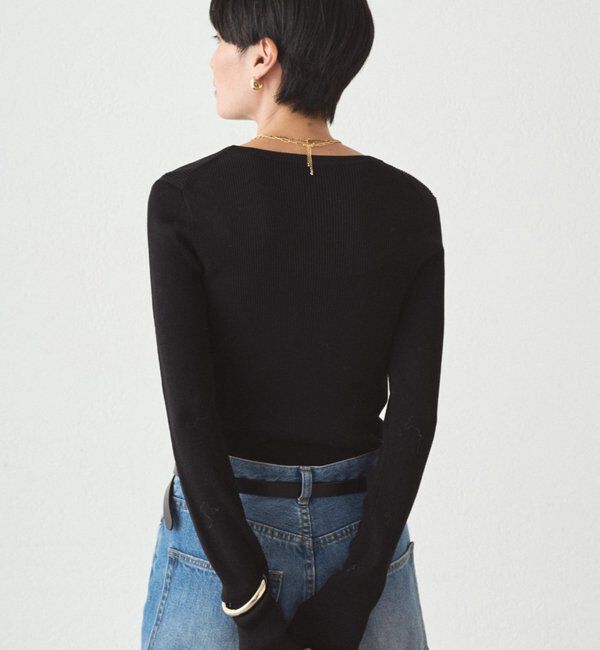  「BASICクルーニット」|ニット・セーター|