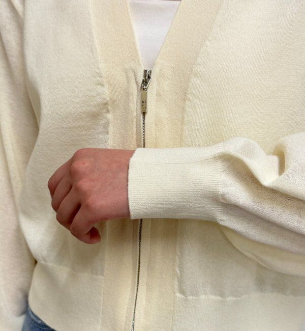  「 ZIPニットカーデ」|ニット・セーター|