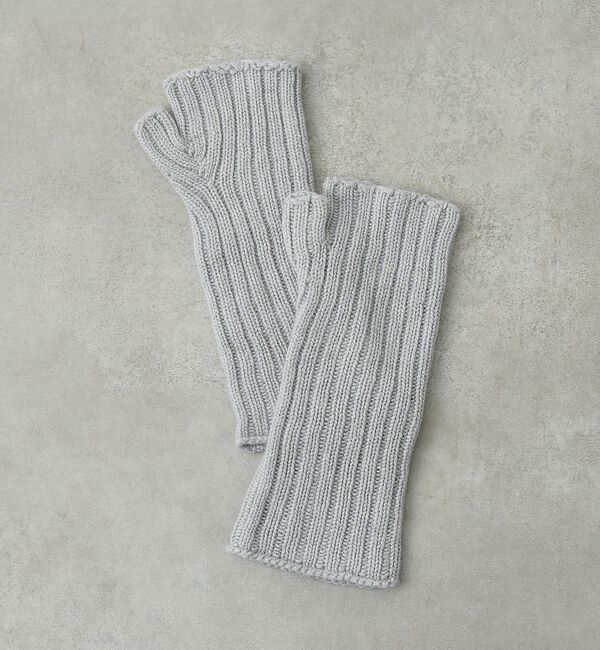 collex「【WILLIAM BRUNTON】カシミヤリブリストウォーマー」|手袋|