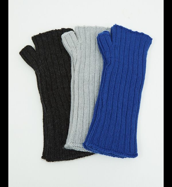 collex「【WILLIAM BRUNTON】カシミヤリブリストウォーマー」|手袋|