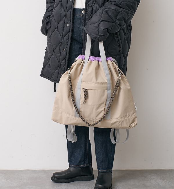 collex「【WEB限定】【CTFK/コントロールフリーク】ナイロン3WAYスクエアトート」|リュック|