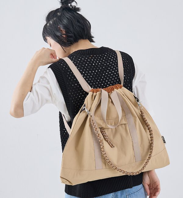 collex「【WEB限定】【CTFK/コントロールフリーク】ナイロン3WAYスクエアトート」|リュック|