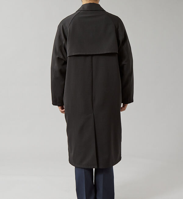 ABAHOUSE「ポリツイル  オーバーサイズ ステンカラー コート」|ステンカラーコート|