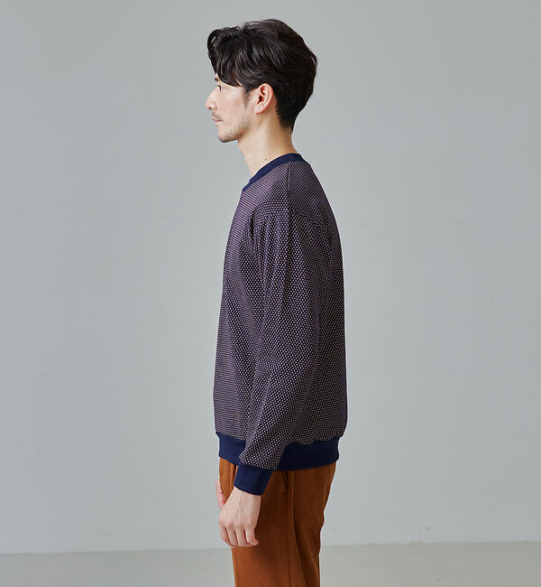 ABAHOUSE「【バイアスチェック】 プルオーバー」|スウェット・ジャージ|