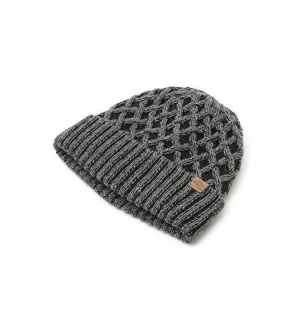 ABAHOUSE「【RUBEN/ルーベン】CROSS BORE WATCH/裏ボアMIX編みニット」|その他|