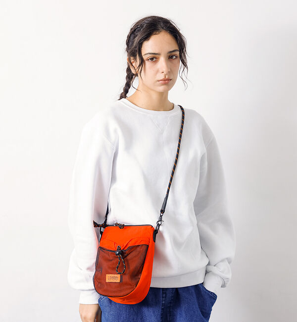 ABAHOUSE「【UNIVERSALOVERALL / ユニバーサルオーバーオール】Front」|ショルダー・メッセンジャー|オレンジ