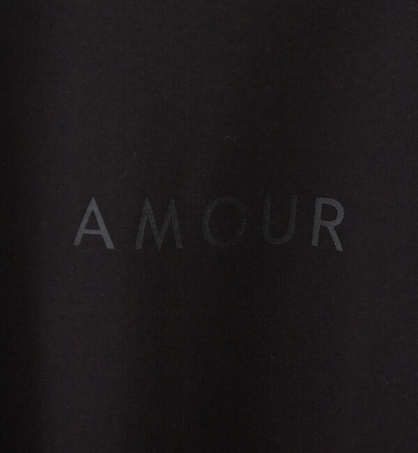 ABAHOUSE「【AMOUR】ベアポンチ ロゴ 半袖Tシャツ」|Tシャツ・カットソー|