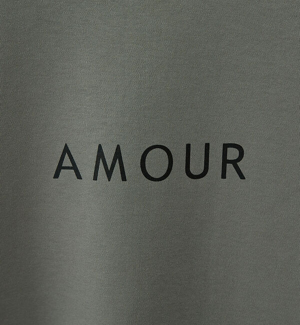 ABAHOUSE「【AMOUR】ベアポンチ ロゴ 半袖Tシャツ」|Tシャツ・カットソー|